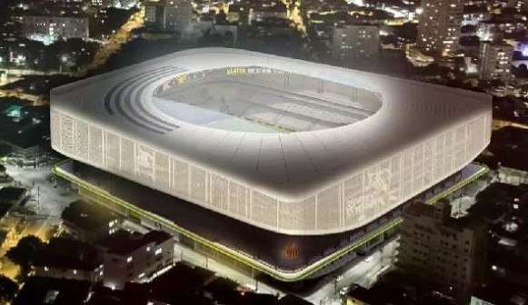 Andres Rueda confirma começo da obra da nova arena do Santos para 2023 Lorena Bueri