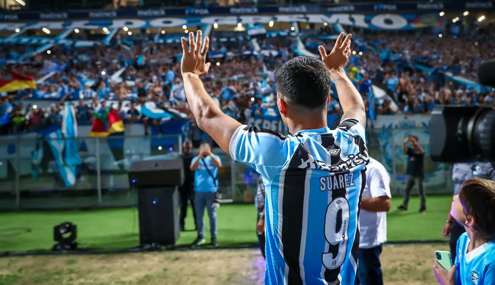 Suárez nasceu para o Grêmio e vai descobrir isso hoje