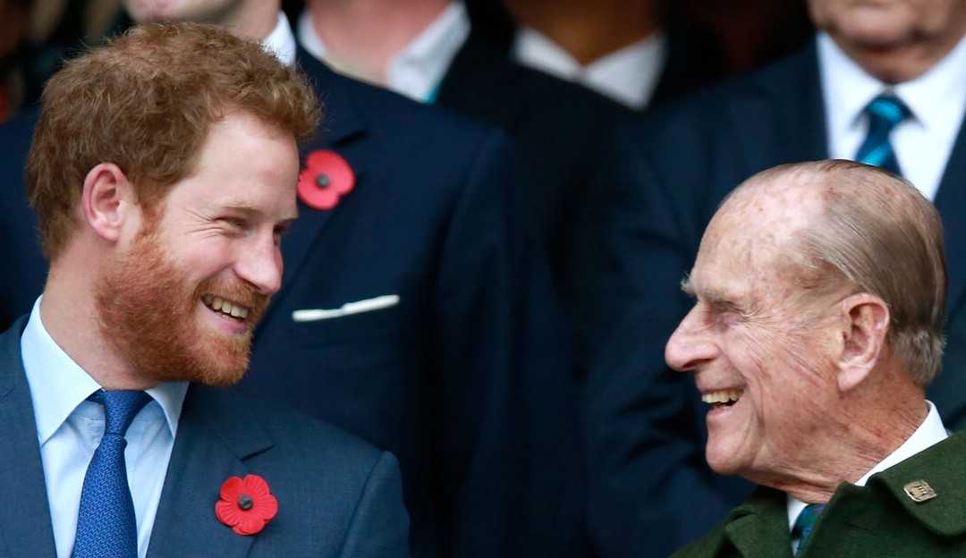 Após morte de príncipe Philip, Príncipe Harry publica declaração em lembrança ao avô
