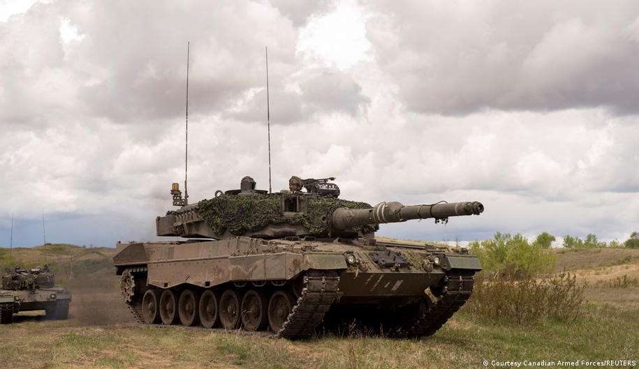 Novos tanques da Alemanha podem ajudar Ucrânia a reconquistar territórios dominados