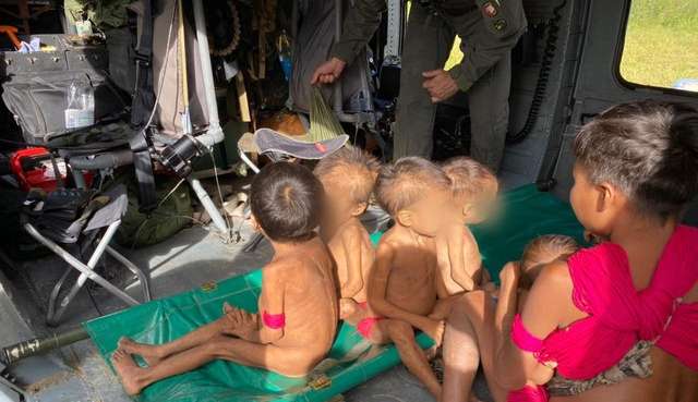 Crianças Yanomami são adotadas ilegalmente em meio à crise na reserva indígena
