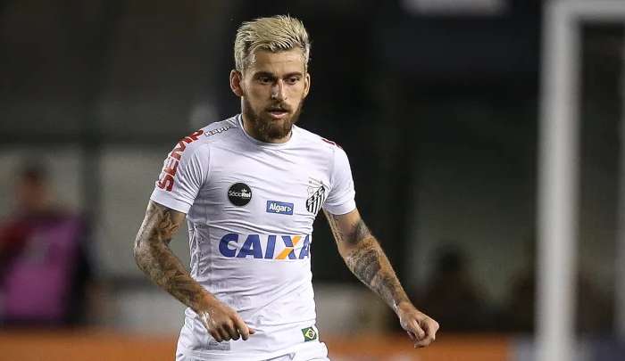 Lucas Lima surge com a atual camisa do Santos em inscrição na CBF Lorena Bueri