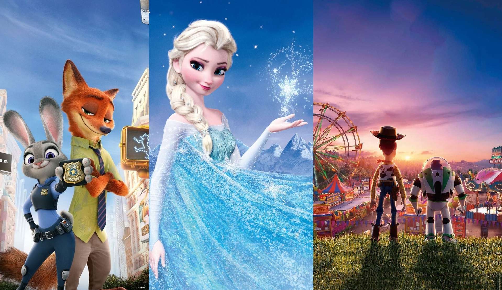 Novas Sequncias nos Cinemas! Disney traz Frozen, Zootopia e Toy Story