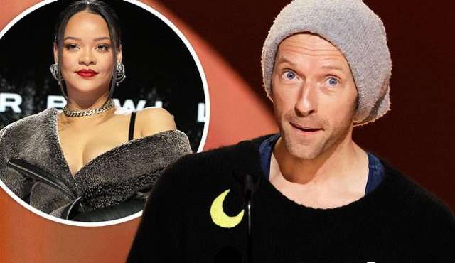 'Melhor cantora de todos os tempos', diz Chris Martin sobre Rihanna 