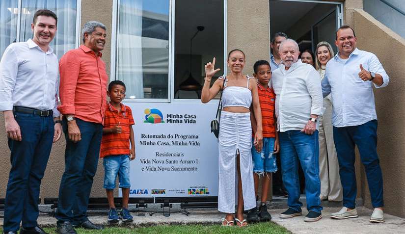 Lula anuncia retomada do programa habitacional Minha Casa, Minha Vida Lorena Bueri