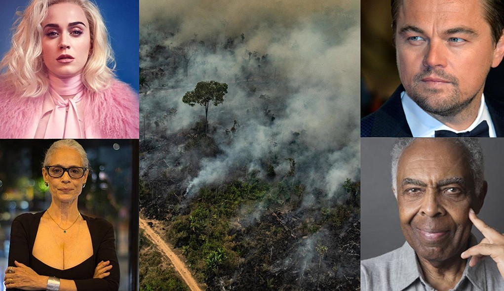 Gilberto Gil, Katy Perry e DiCaprio pedem para presidente dos EUA negar acordo ambiental com Brasil