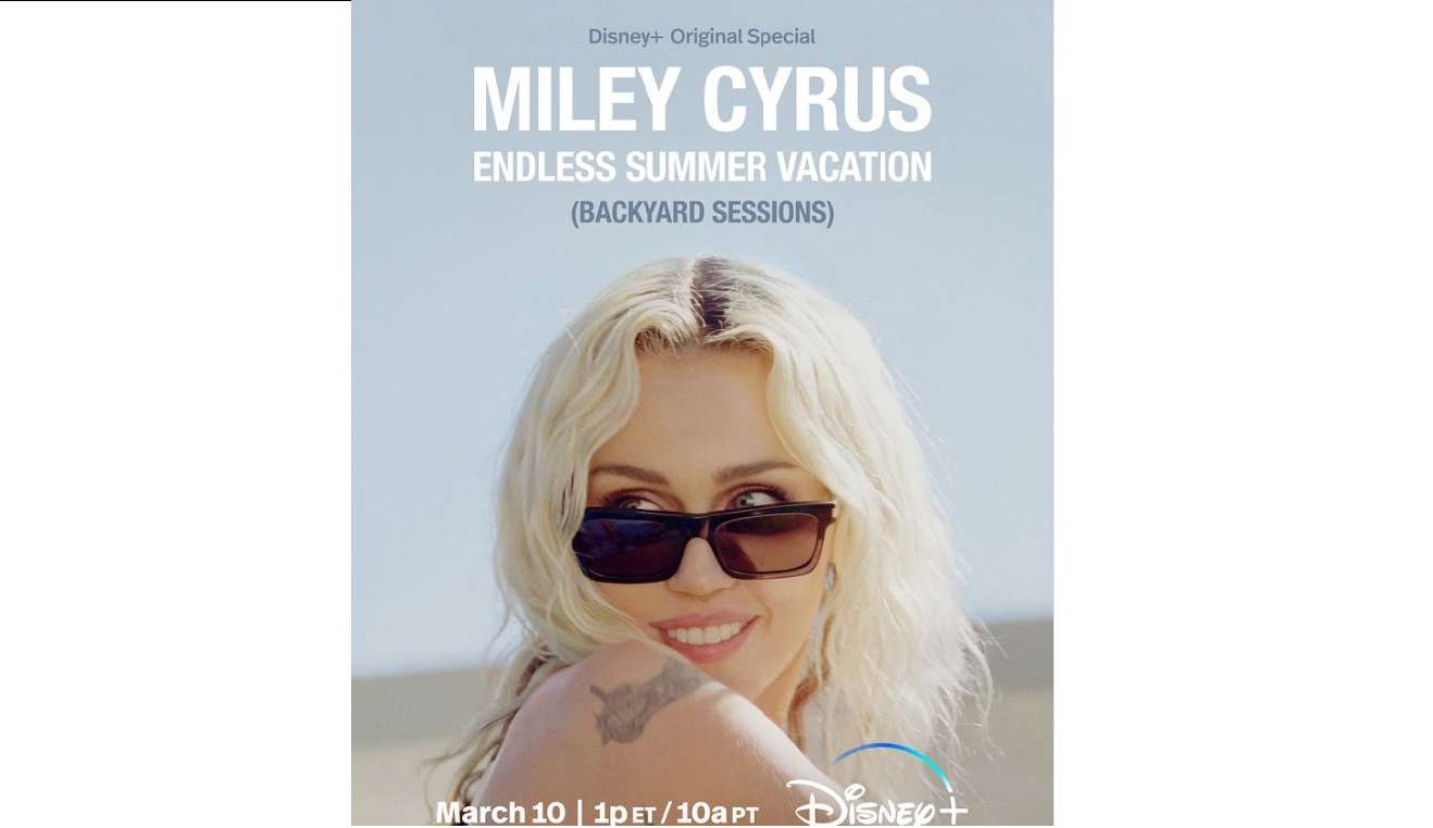 Disney+ irá exibir especial de Endless Summer Vacation de Miley Cyrus Lorena Bueri