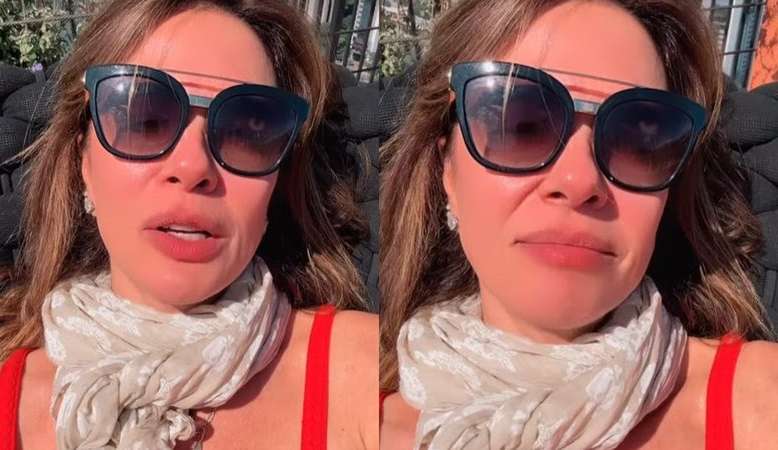 Luciana Gimenez admite que sente medo de voltar a esquiar
