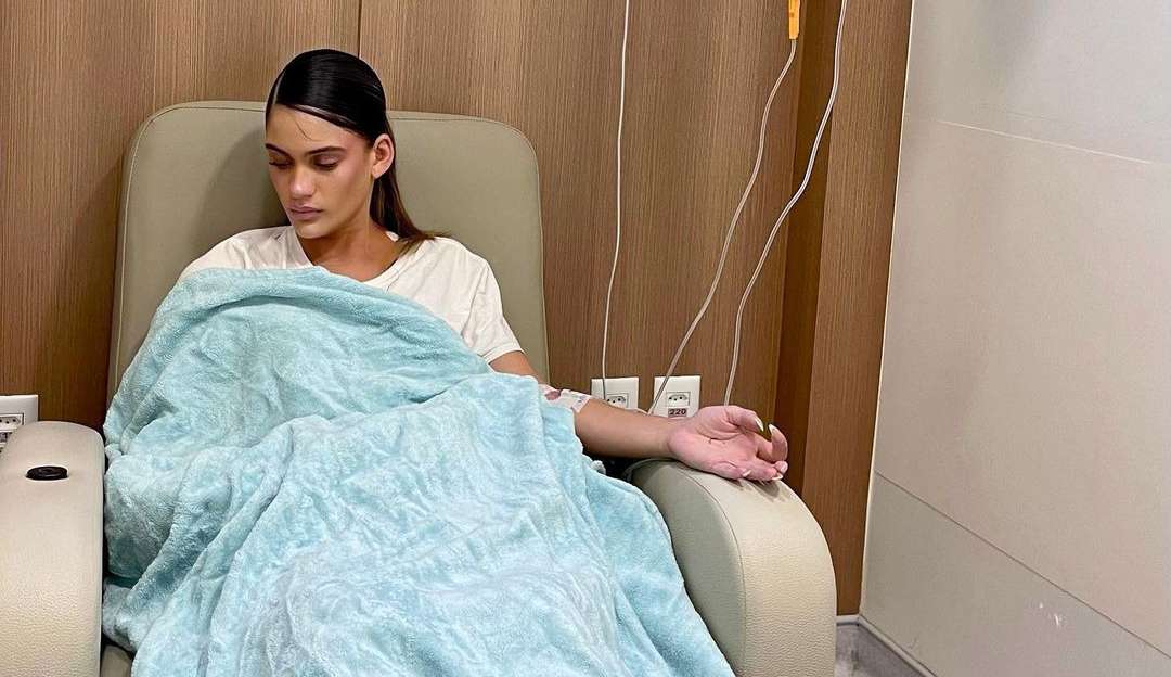 Laura Fernandez vai parar em hospital Lorena Bueri