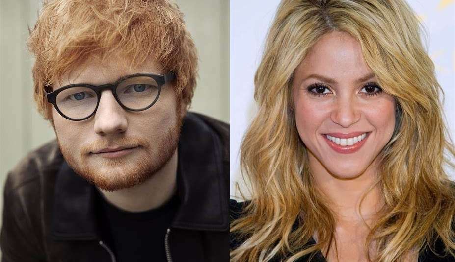 Ed Sheeran confirma feat com Shakira  Lorena Bueri