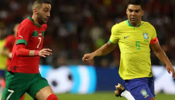 Veja o histórico das partidas entre Marrocos e Brasil