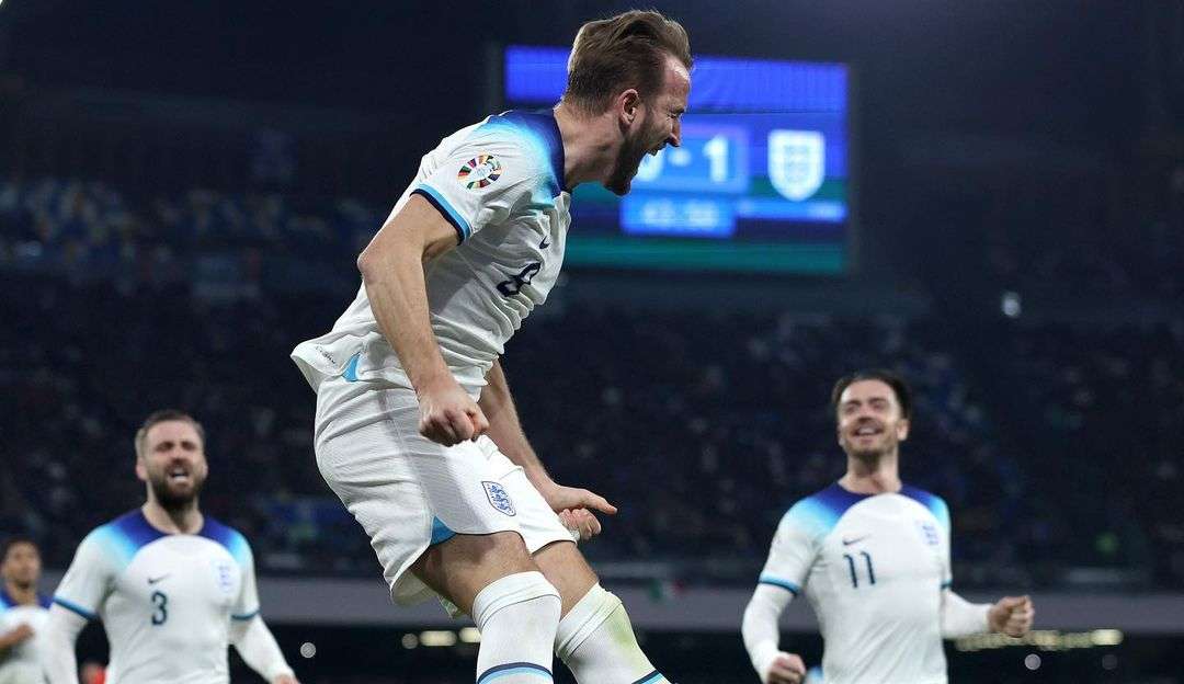 Inglaterra domina partida e derrota Ucrânia nas eliminatórias da Eurocopa