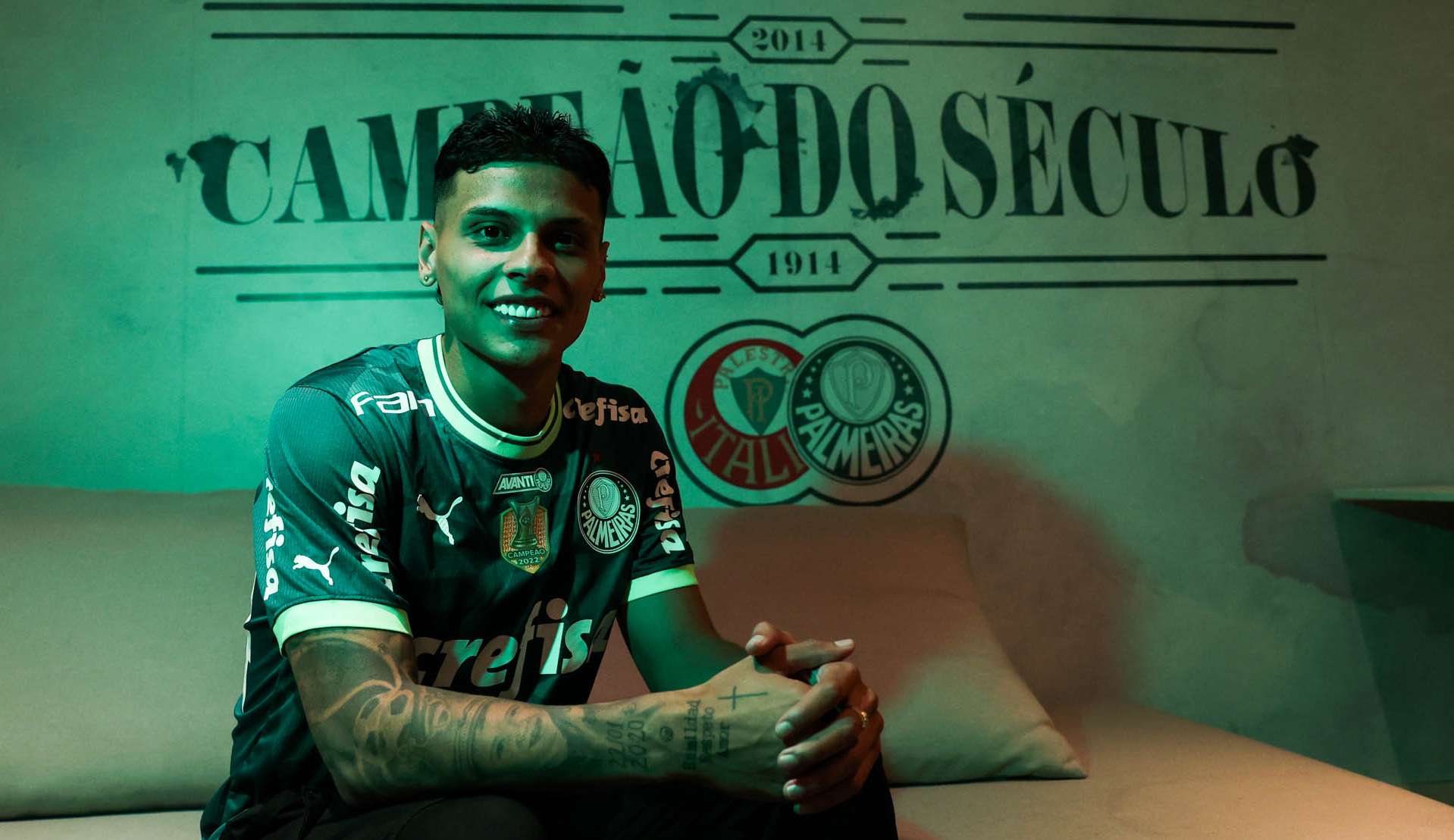 Palmeiras anuncia Richard Ríos como reforço para a temporada