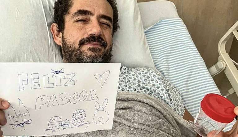 Felipe Andreoli passa por cirurgia e diz: 'Uma dor Inenarrável'