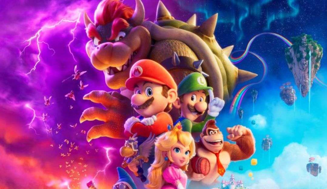 'Super Mario Bros.' bate recorde e tem melhor estreia para filme de animação