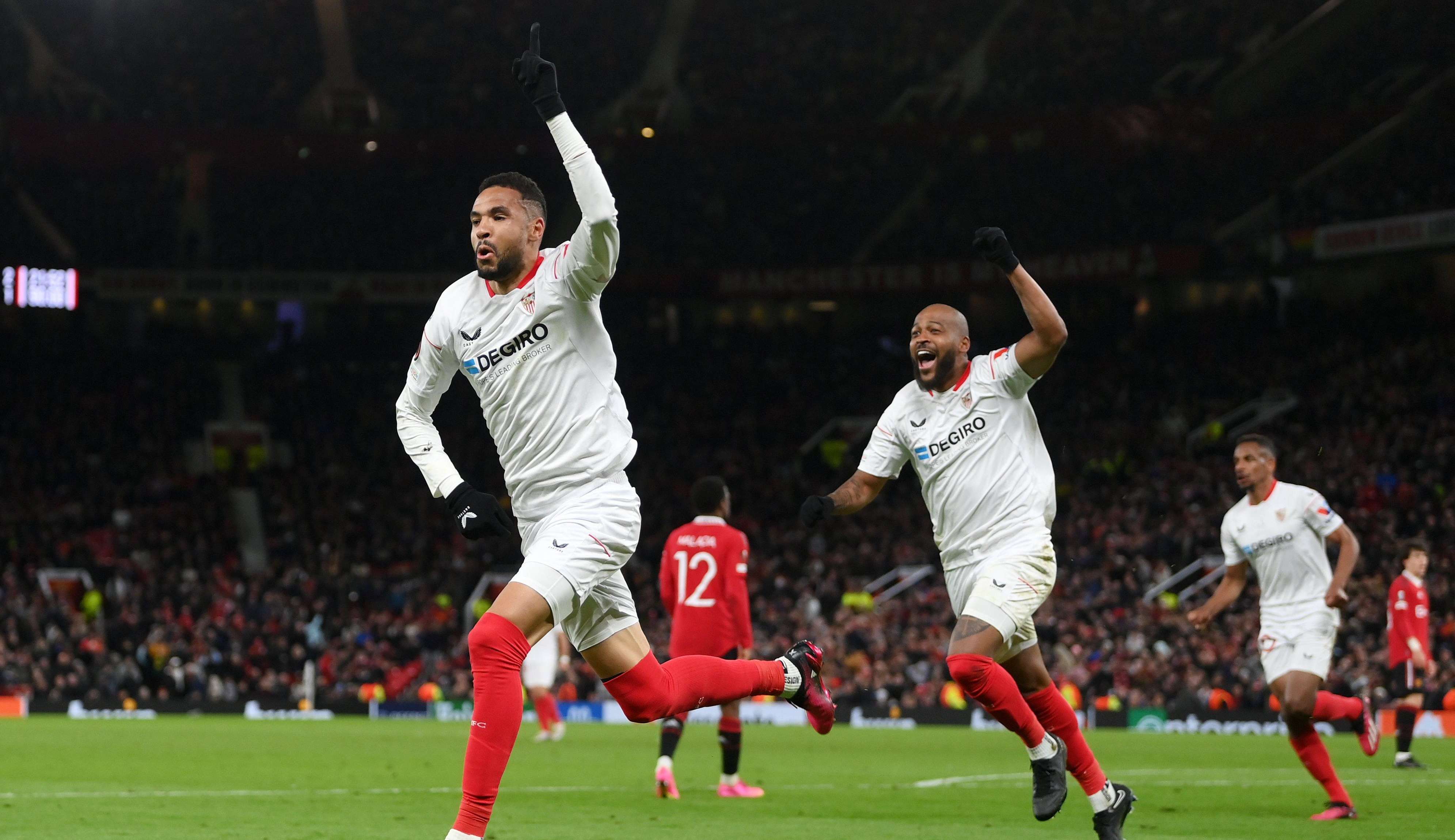 Sevilla busca empate heróico contra o Manchester United pela Europa League Lorena Bueri