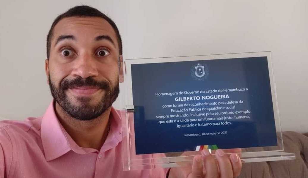 Gil do Vigor recebe homenagem do Governo do Estado de Pernambuco  Lorena Bueri
