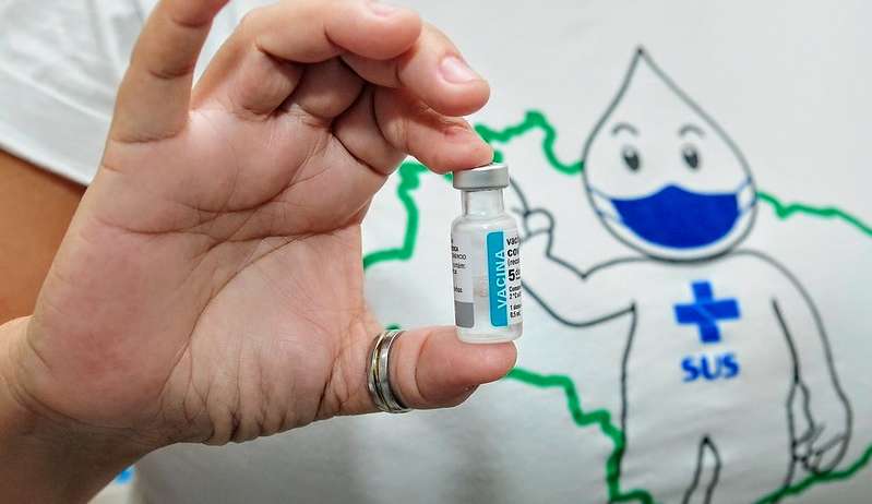 Ministério da Saúde instrui moradores do Amazonas a dar vacina da Poliomielite para crianças Lorena Bueri