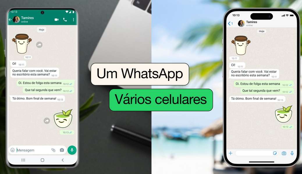 Cadastrar mesma conta do Whatsapp em até 4 celulares será possivel nos próximos dias Lorena Bueri