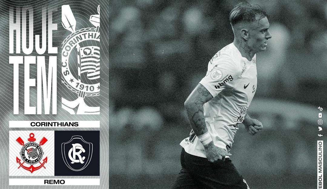 Corinthians x Remo: as prováveis escalações, onde assistir ao vivo