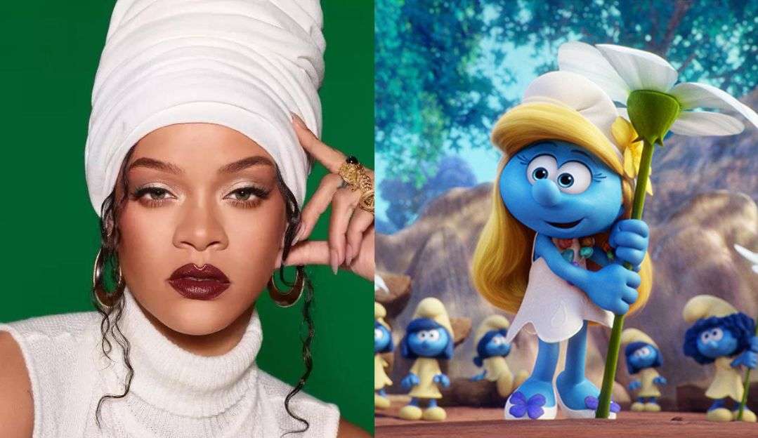 Rihanna Produzindo o Musical dos Smurfs: Tudo Dublado e Composto por Ela