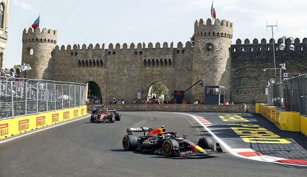 Pérez vence GP do Azerbaijão e se aproxima do líder Verstappen