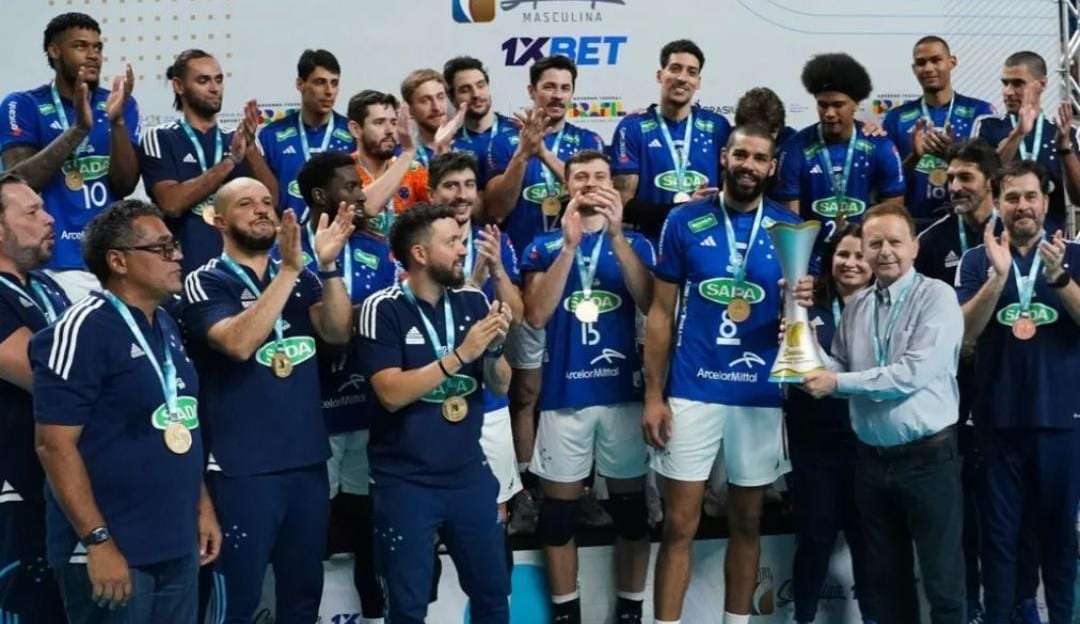 CRUZEIRO FOI CAMPEÃO! de vôlei : r/futebol