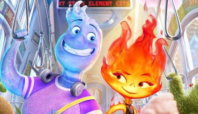 Elementos  Disney divulga trailer oficial e cartazes do filme