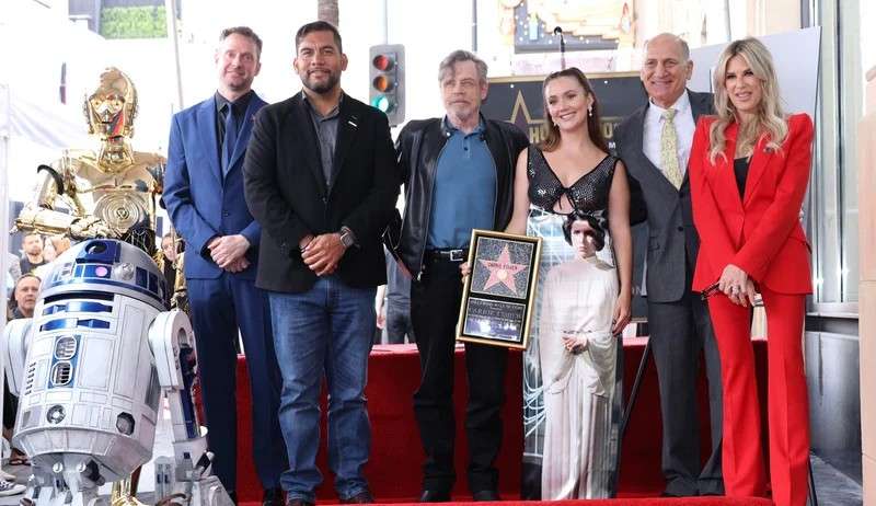 Star Wars Day: Carrie Fischer ganha estrela na calçada da fama Lorena Bueri
