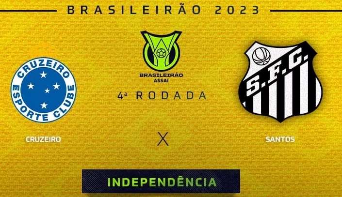 Cruzeiro e Santos voltam se enfrentar em duelo histórico