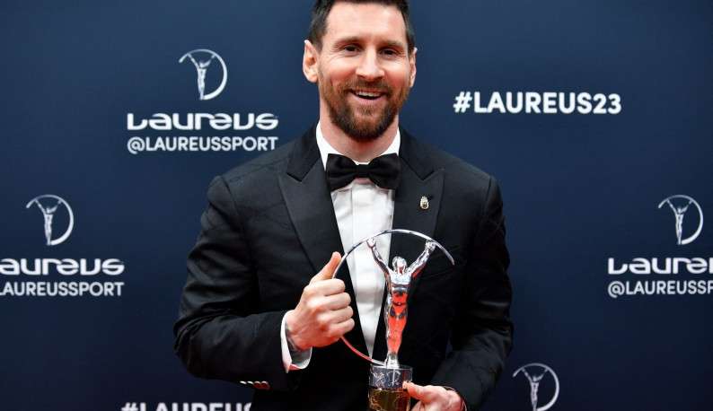 Messi vence o Prêmio Laureus como o “Atleta Masculino do Ano” Lorena Bueri