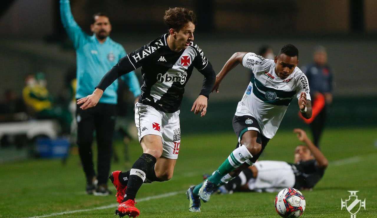 Coritiba x Vasco: prováveis escalações, horário e onde assistir Lorena Bueri