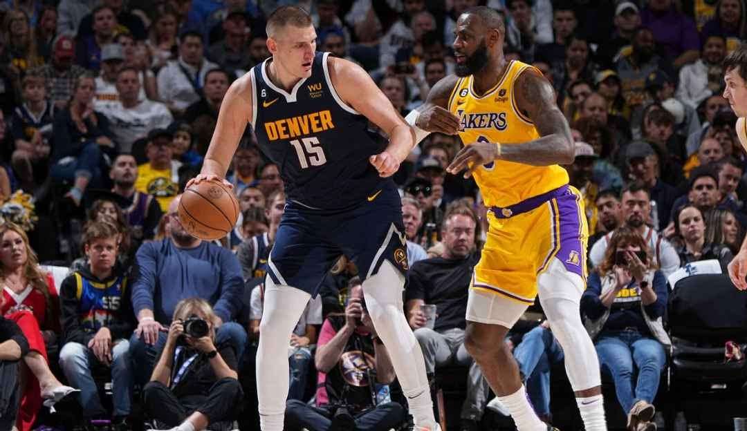 Nuggets vencem a segunda partida contra os Lakers na NBA