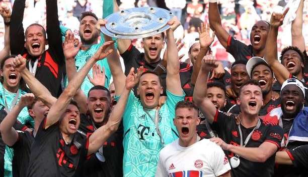 Bayern de Munique chega a 33 troféus conquistados na Bundesliga