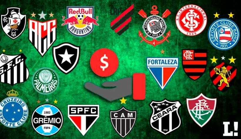 Clubes de futebol brasileiros acumulam dívidas de mais de R$ 11 bilhões 