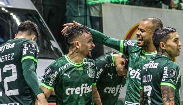Palmeiras atropela no segundo tempo e vira para cima do Barcelona de Guayaquill Lorena Bueri