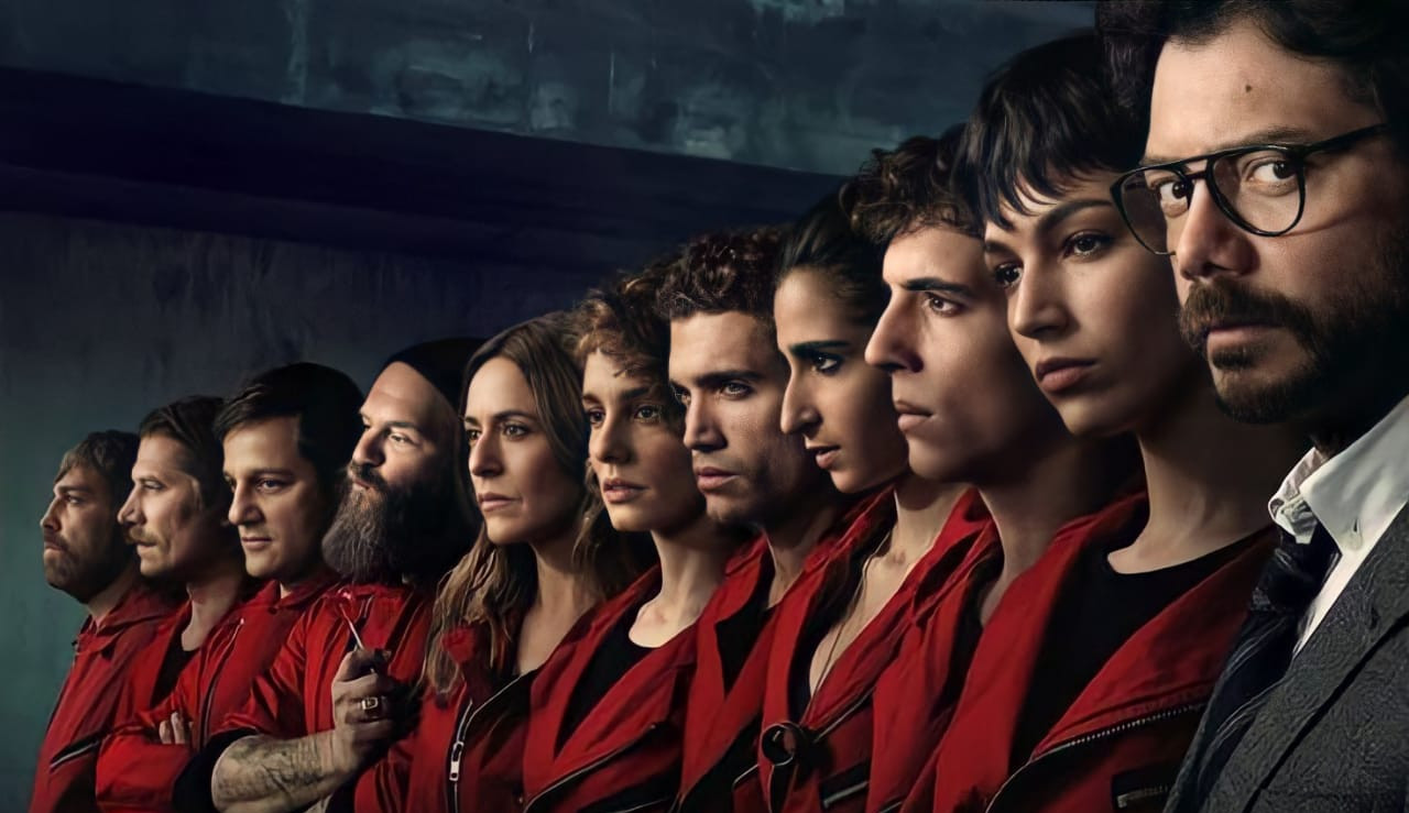 La Casa de Papel: Netflix anuncia datas de estreia  Lorena Bueri