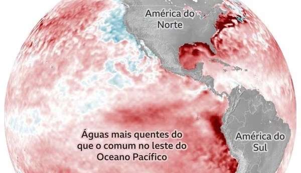 Fenômeno 'Super El Niño' pode ocorrer neste ano com altas temperaturas Lorena Bueri