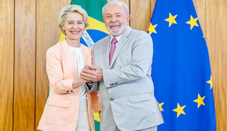 Lula expressa preocupação com exigências para acordo com UE e Von der Leyen busca conclusão em 2023 Lorena Bueri