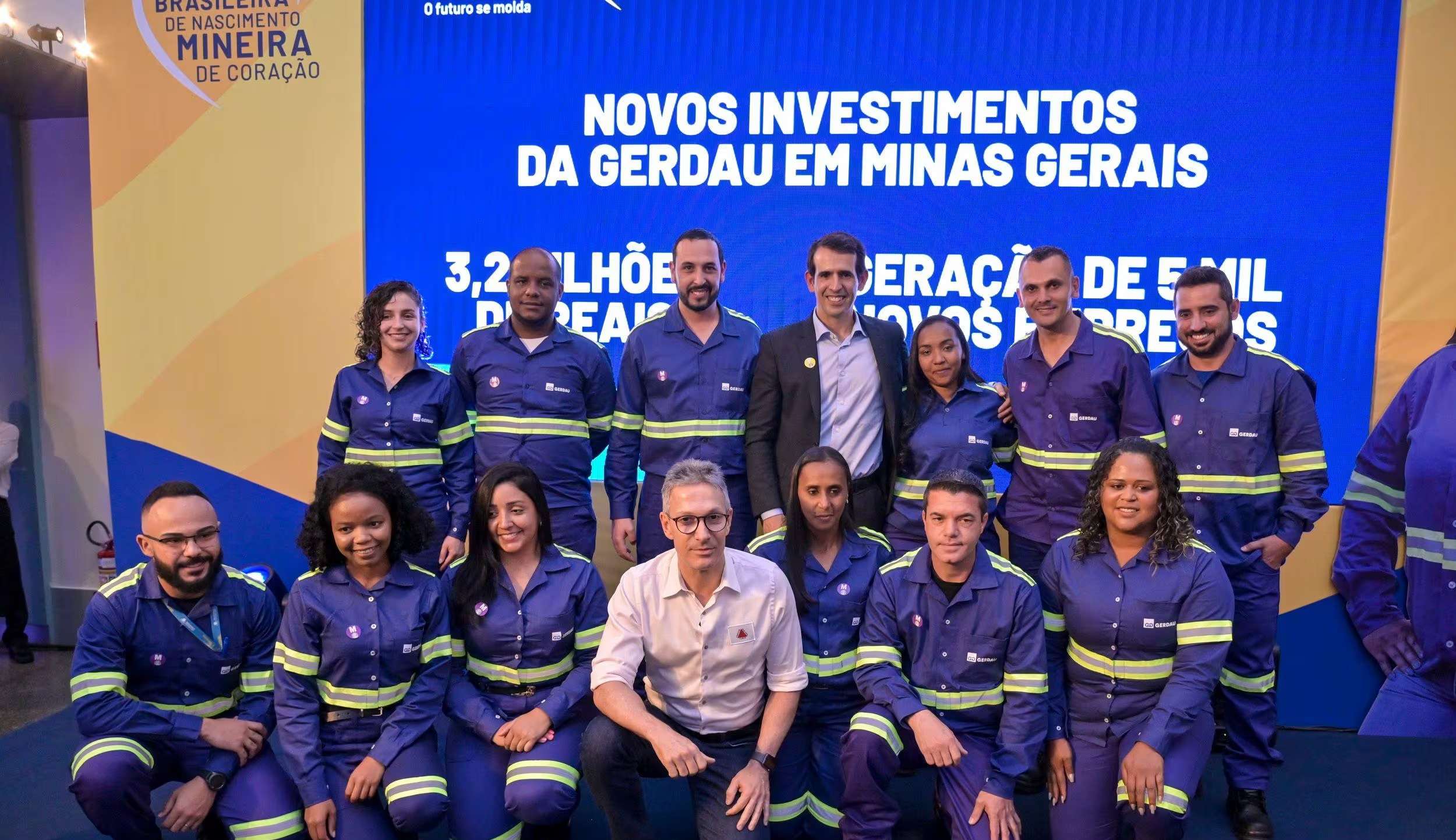 Gerdau destina R$ 3,2 bilhões para investimentos em Minas Gerais Lorena Bueri