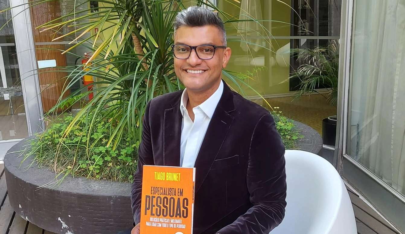 Livro de Tiago Brunet intitulado como “Especialista em Pessoas” é o mais vendido no Brasil e será lançado nos EUA pela Amazon Lorena Bueri
