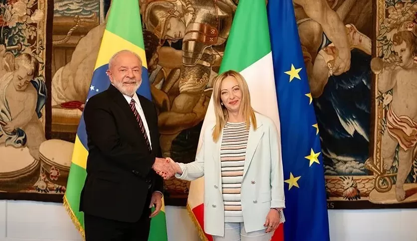 Questão climática é pauta em reuniões de Lula com prefeito de Roma e primeira-ministra italiana Lorena Bueri