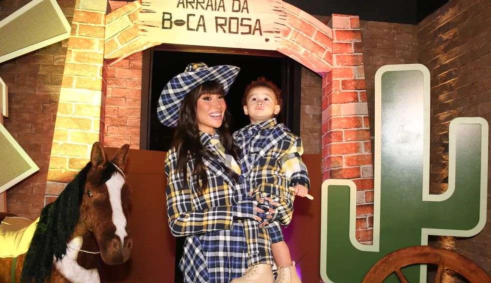 Bianca Andrade estreia nova mansão com festa junina Lorena Bueri