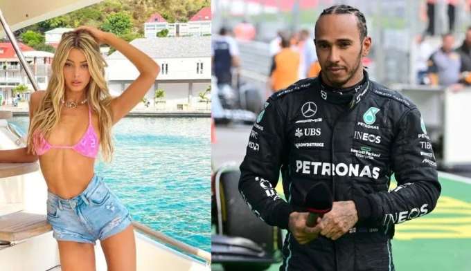 Celeste Bright expõe mensagem de Lewis Hamilton no Instagram e deixa recado Lorena Bueri