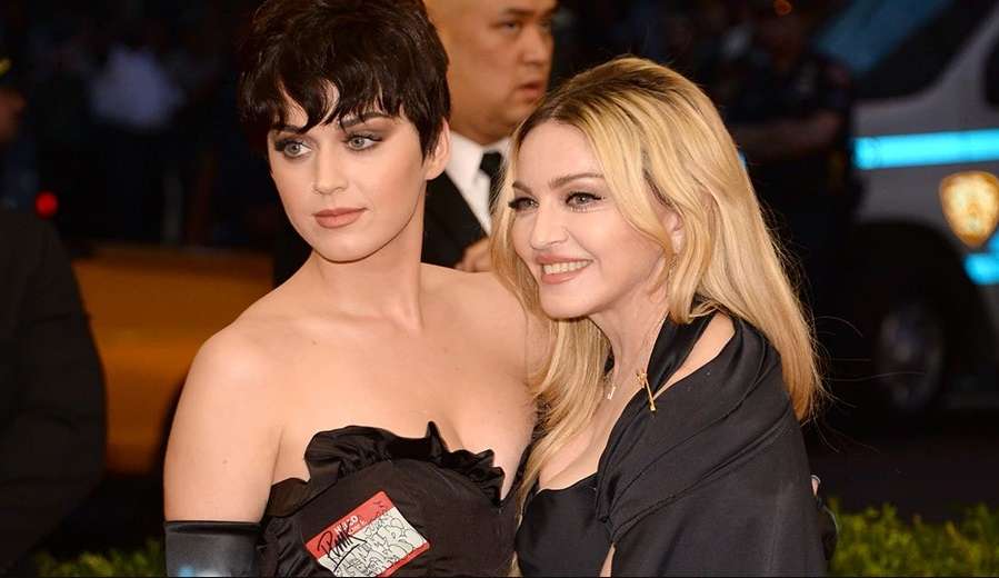 Madonna estava trabalhando com Katy Perry antes de ser hospitalizada Lorena Bueri