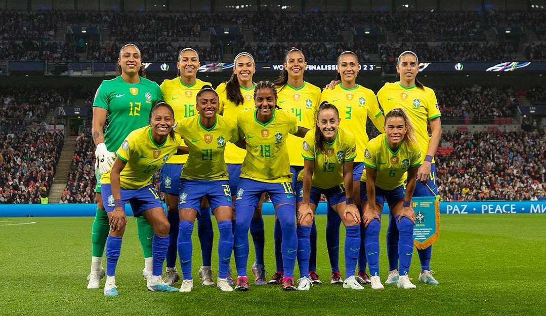 Seleção brasileira feminina de futebol tem valor estimado em mais de R$ 10 milhões Lorena Bueri
