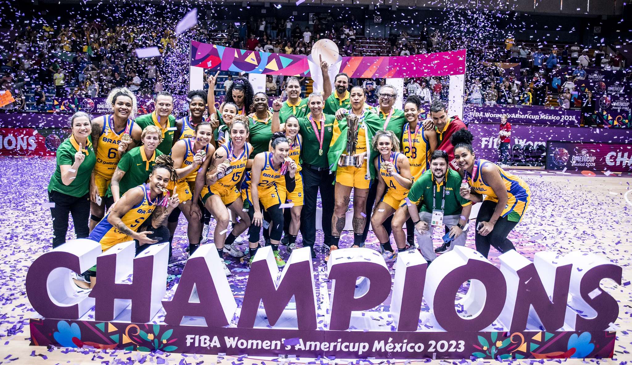 Brasil derrota os Estados Unidos e é campeão sul-americano de basquete feminino Lorena Bueri