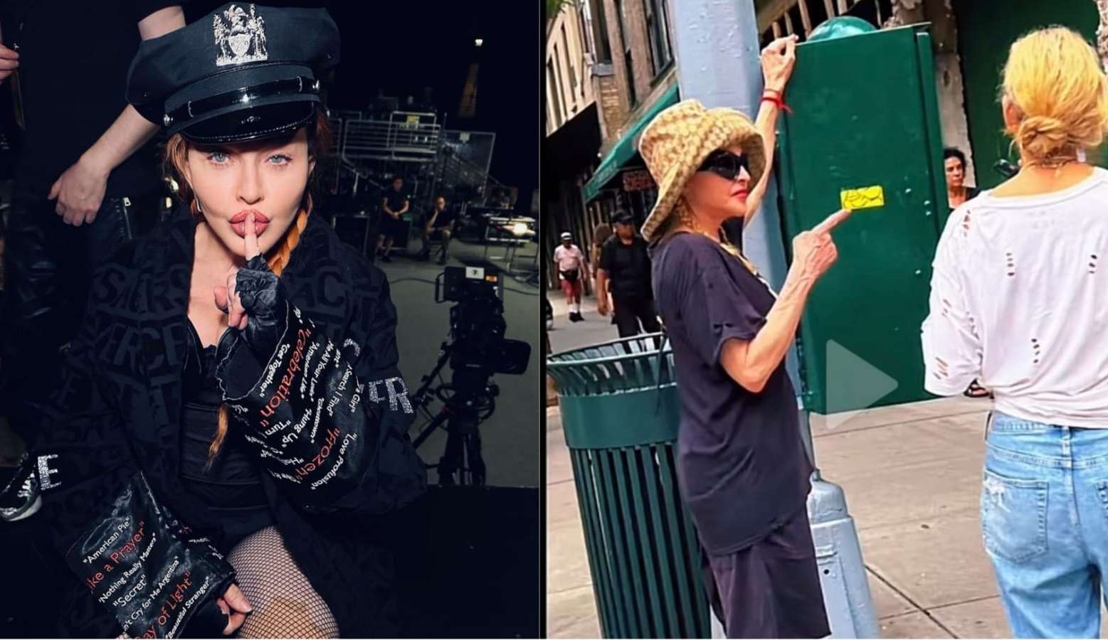 Madonna é vista em Nova York após total recuperação de infecção Lorena Bueri
