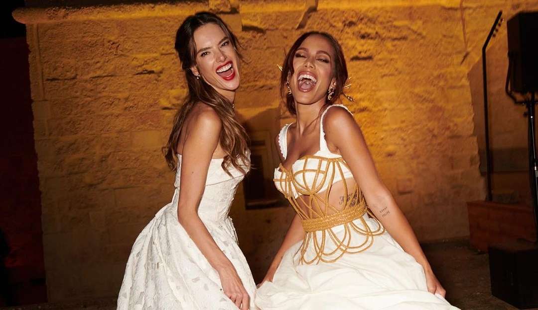 Anitta e Alessandra Ambrosio brilham em semana de alta moda na Itália Lorena Bueri