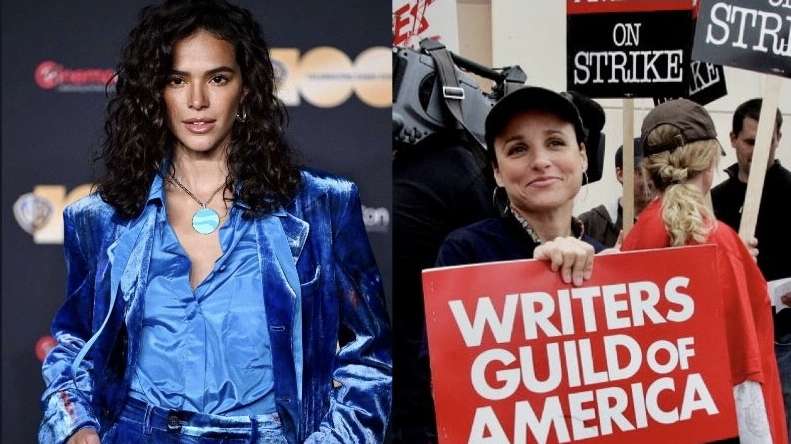 Atores de Hollywood se unem aos roteiristas e aderem à greve  Lorena Bueri
